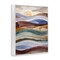 Stupell Industries Layered Ocean Flow Framed Giclee, design by Alonza Saunders